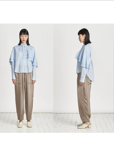 1%予約<br> 楊柳ブラウス