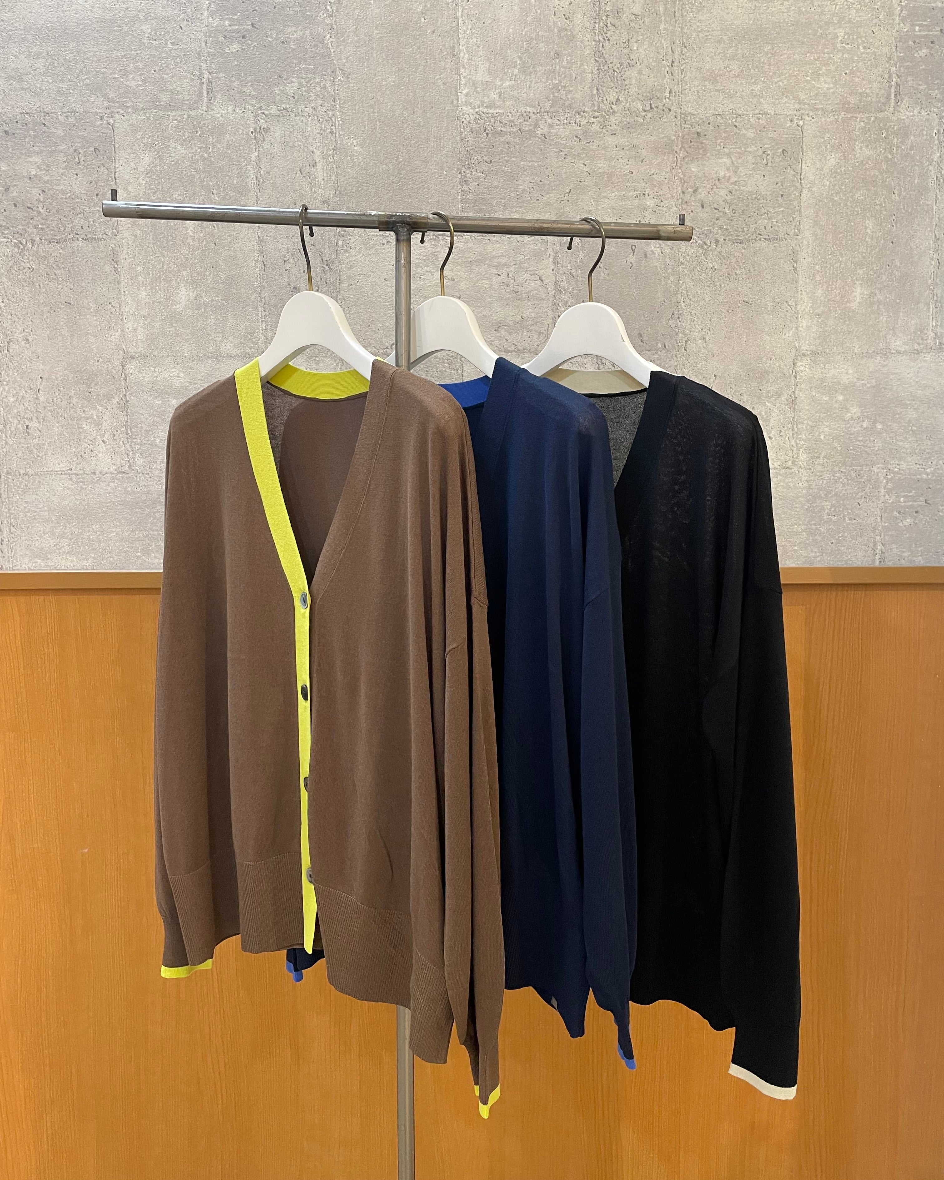 4月29日ライブ mink chair<br>バイカラーカーデ