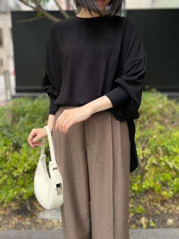 cafune<br>powder georgette long T