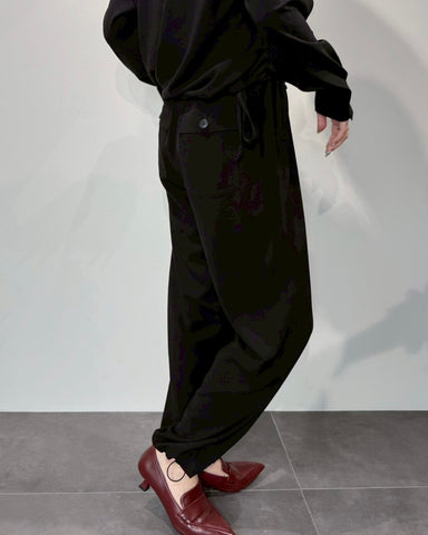 cafune<br>裾ドロストパンツ