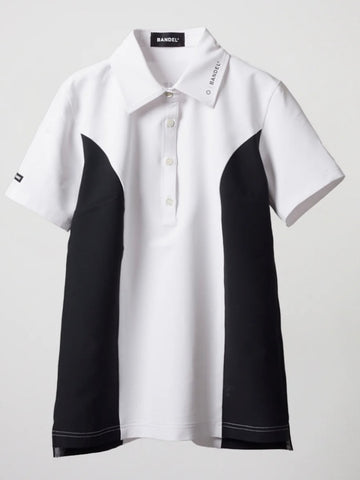 BANDEL<br>WOMENS <br>SIDE PANEL <br> SWITCH S/S POLO SHIRTS