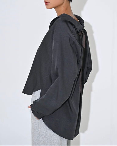 10月4日ライブ<br> HERENCIA<br>バックリボンシャツ