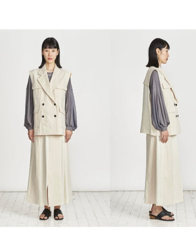 1%予約<br> ランダムへリンボーンベスト