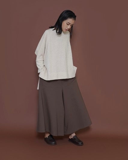 CYAN TOKYOご予約<br>フリンジヤーンオーバーブラウス