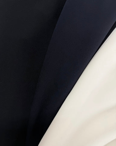 cafune<br> double knit easy wide pants