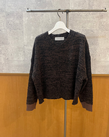 SUGAR ROSE<br> ミックスカラーVネックPO