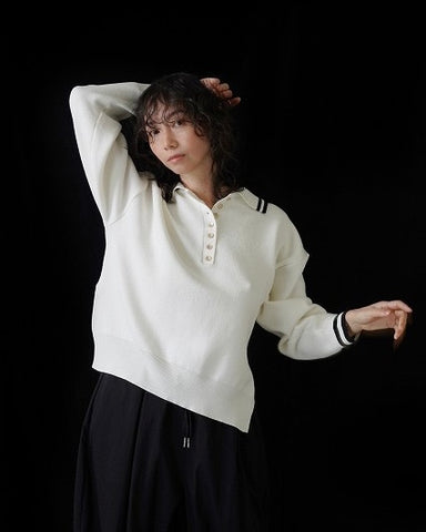 CYAN TOKYOご予約<br> プレーティングニットポロ