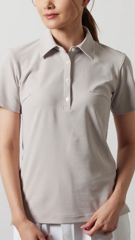 BANDEL<br> WOMENS BASIC VENTILATION S/S POLO SHIRTS