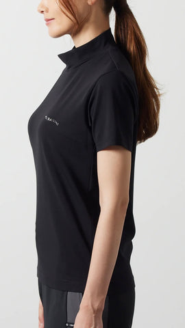 BANDEL<br> WOMENS BASIC COOLTECH S/S MOCK NECK SHIRTS