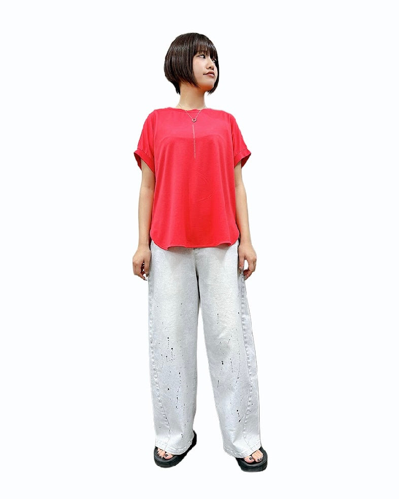 6月7日ライブ ayane<br>縦ロゴフレンチTシャツ