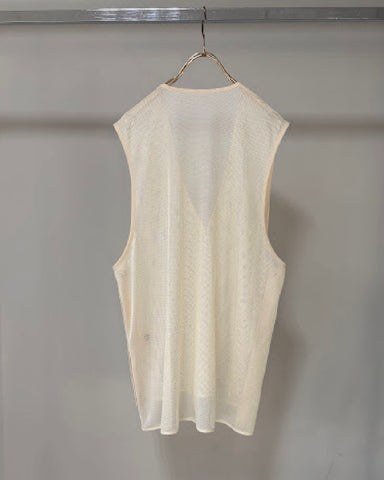 Margaux Vintage<br>メッシュサイドボタンベスト