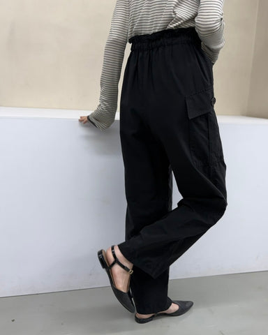 3月8日ライブ cafune<br> cotton cupra cargo easy pants