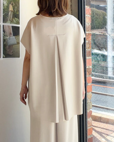 RILATO<br> 【Ceremony】アクアバックタックブラウス