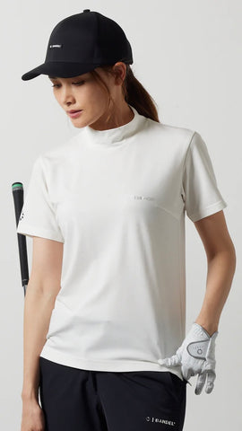BANDEL<br> WOMENS BASIC COOLTECH S/S MOCK NECK SHIRTS