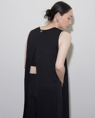 CYAN TOKYOご予約<br> サイドスリットレースコンビチュニック