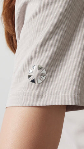 BANDEL<br> WOMENS BASIC VENTILATION S/S POLO SHIRTS