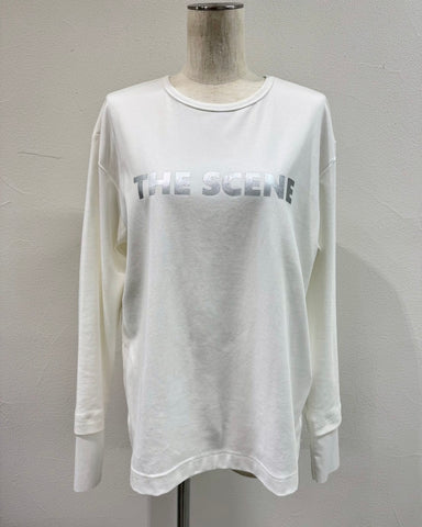 CYAN TOKYO<br> チュールスリーブロゴL/S T