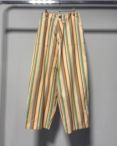 4月3日ライブ Margaux Vintage<br>マルチストライプパンツ