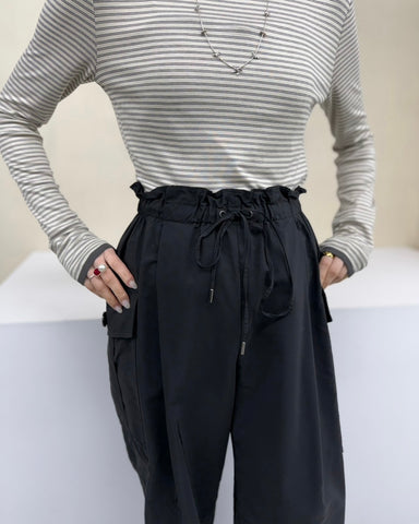 3月8日ライブ cafune<br> cotton cupra cargo easy pants