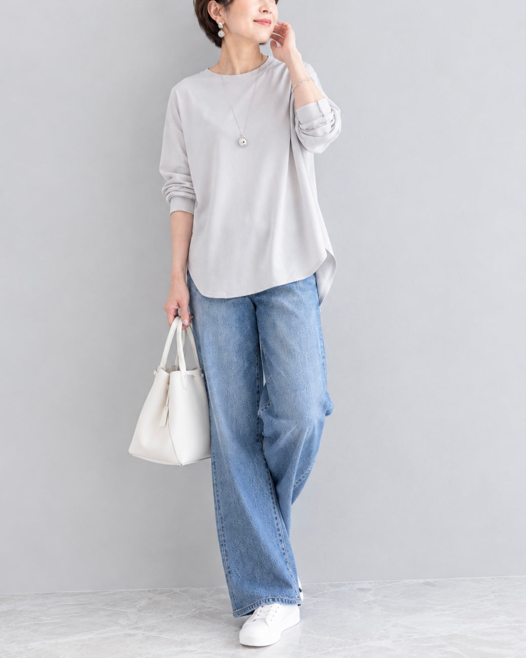Praia<br>ジョーゼットドルマントップス