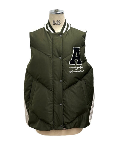 10月27日ライブ ayane<br> スタジャンダウンベスト