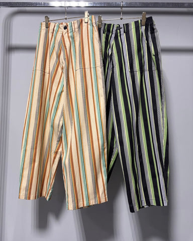 4月3日ライブ Margaux Vintage<br>マルチストライプパンツ