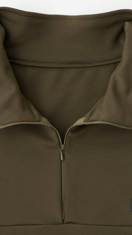 MASHMONS<br>Front-zip Turtle Pullover