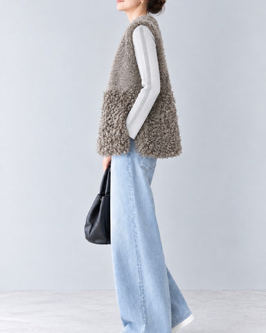 BLUE FRONCE<br>ラメラインニット