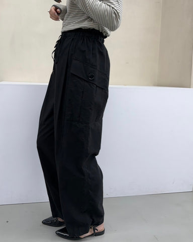3月8日ライブ cafune<br> cotton cupra cargo easy pants