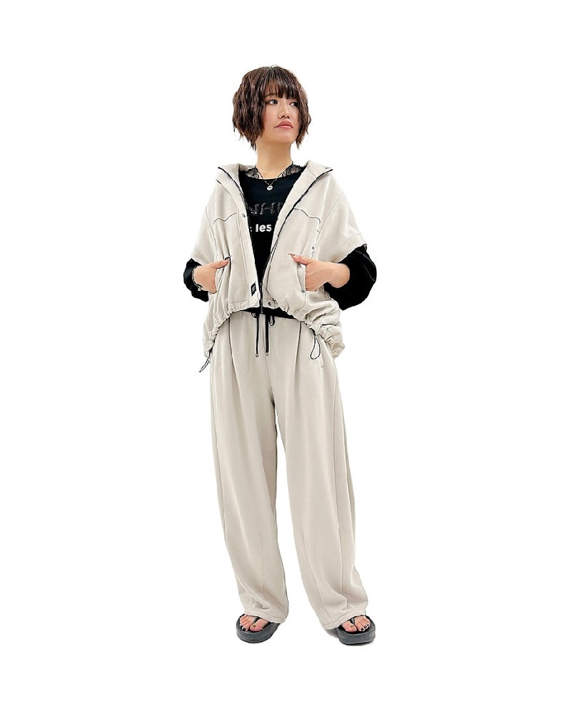ayane<br>軽量裏毛ゆったりベスト