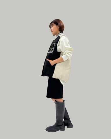 10月27日ライブ ayane<br> スタジャンダウンベスト