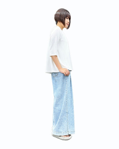 5月31日ライブ ayane<br>リブ地5分袖シャツ