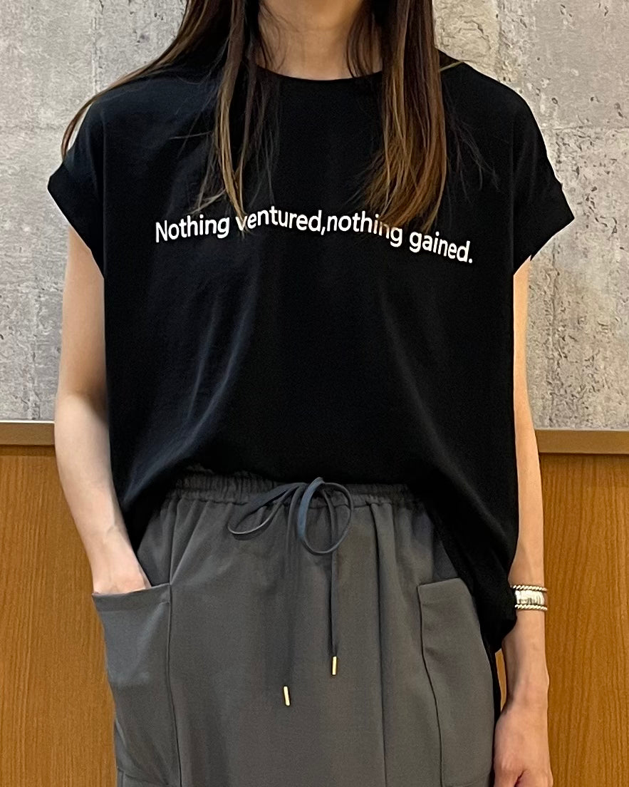 MICALLE MICALLE<br> ロゴカットソー