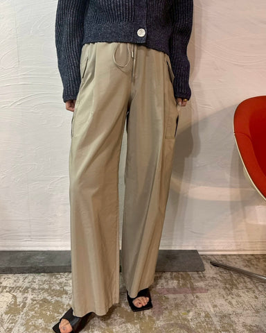 3月8日ライブ cafune<br> cotton cupra cargo easy pants