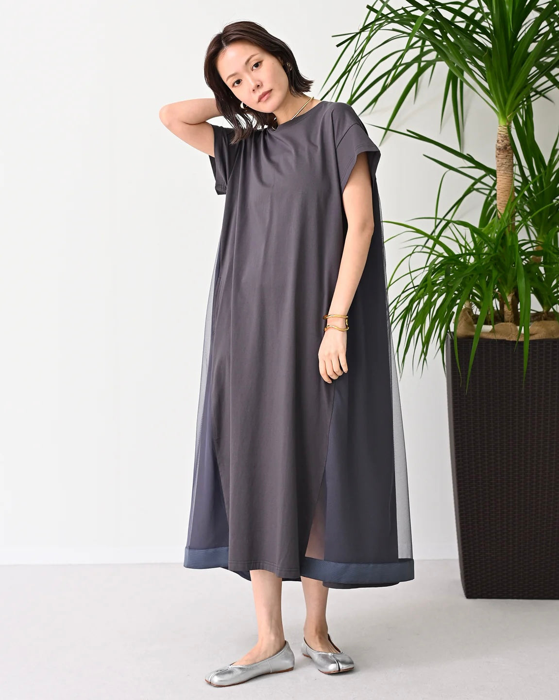 Herencia<br> バックチュールワンピース