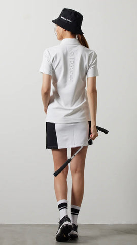 BANDEL<br> WOMENS BASIC VENTILATION S/S POLO SHIRTS