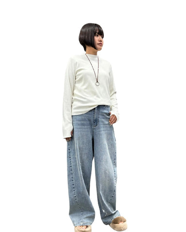 ayane<br>ハイネックリブロンT