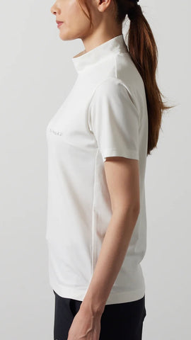 BANDEL<br> WOMENS BASIC COOLTECH S/S MOCK NECK SHIRTS