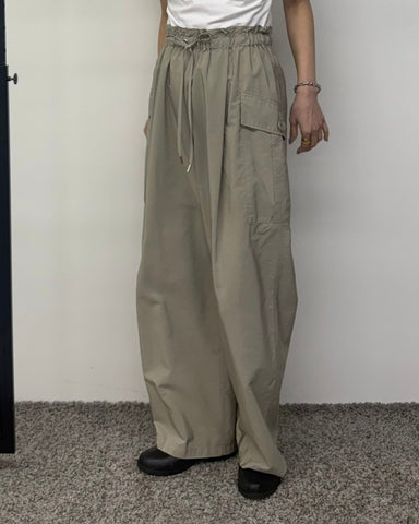 3月8日ライブ cafune<br> cotton cupra cargo easy pants