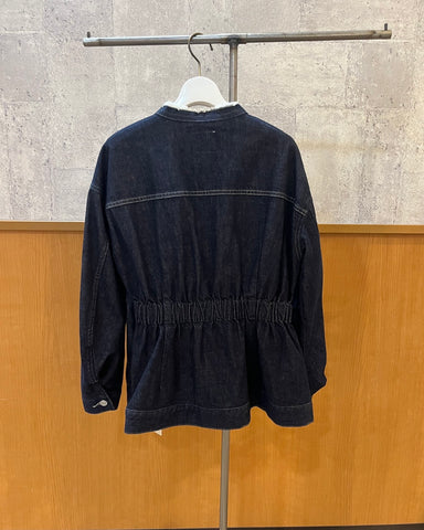cafune<br>ノーカラーデニムジャケット