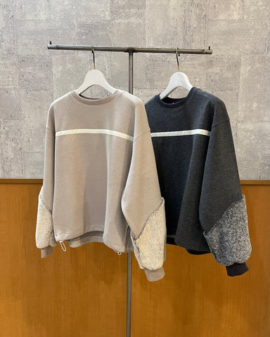 Praia<br> 袖ファーニットソー