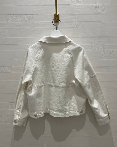 MargauxVintage <br> gold buttondenimjacket