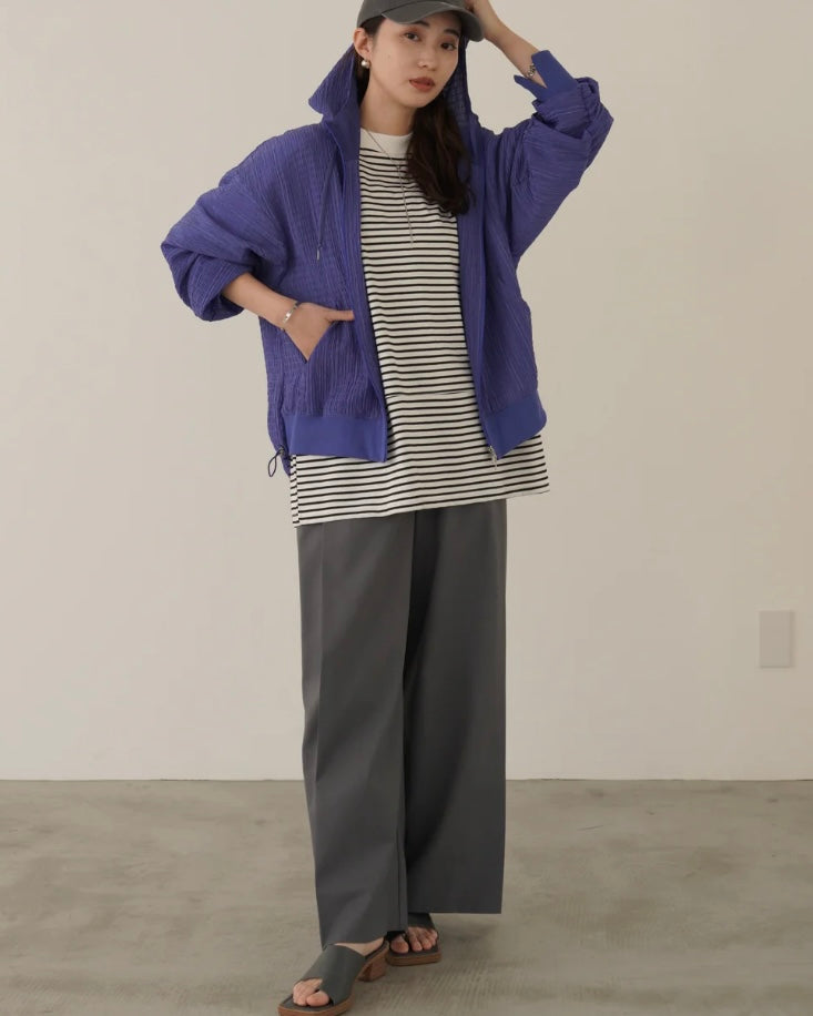 mink chair <br>フレアタックパンツ