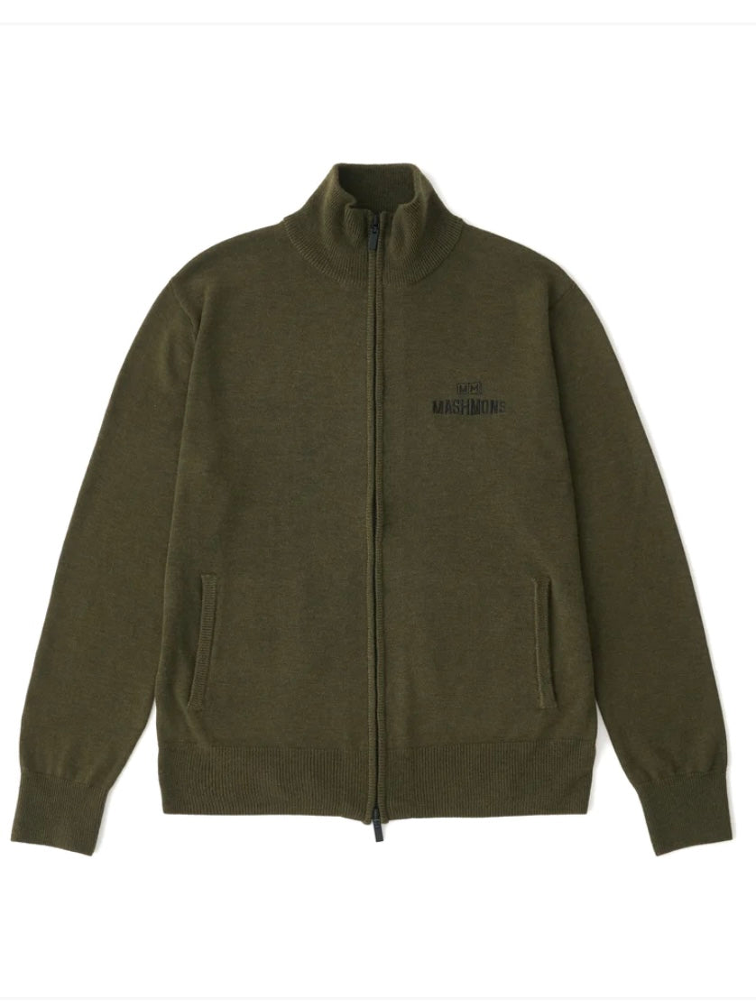 MASHMONS<br>High neck Zip-UP