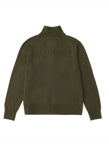 MASHMONS<br>High neck Zip-UP