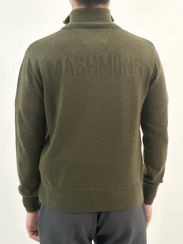 MASHMONS<br>High neck Zip-UP