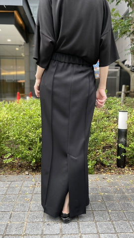 cafune<br> pintuck tight skirt