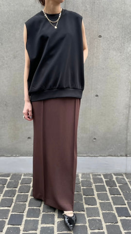 cafune<br> pintuck tight skirt