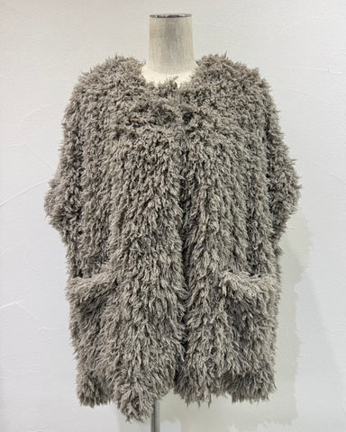 CYAN TOKYO<br>ラメシャギーポンチョ