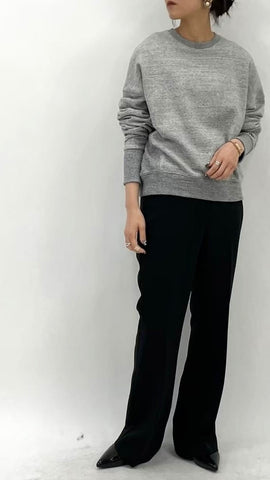 cafune<br> Azuma sweat wide pullover